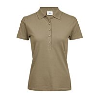 Women’s luxury stretch polo