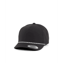 Flexfit by Yupoong YP Classics 5-panel snapback cap with perforations and braided rope