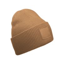 Beechfield Deep-cuffed tonal patch beanie