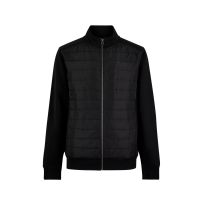Kustom Kit Quilted Full Zip Sweatshirt
