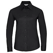 Women's long sleeve easycare Oxford shirt