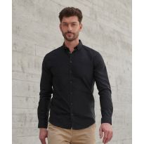 Henbury Modern long sleeve Oxford shirt