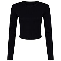 Women’s micro rib long sleeve baby t-shirt