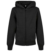 Organic kids basic zip hoodie