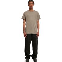 Build Your Brand Acid washed round neck tee