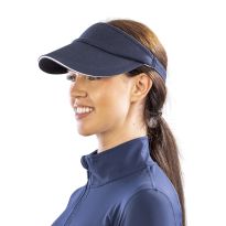 Result Headwear Herringbone sun visor with sandwich peak