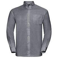 Long sleeve easycare Oxford shirt