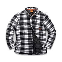 Worker padded checked shirt