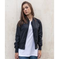 Build Your Brand Women's Light bomber jacket