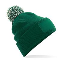 Snowstar patch beanie