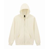 Softstyle™ midweight fleece adult full-zip hooded sweatshirt