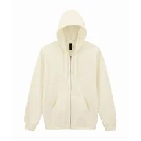 Softstyle™ midweight fleece adult full-zip hooded sweatshirt