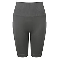 Women’s TriDri ribbed seamless '3D Fit' cycle shorts
