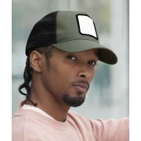 Beechfield Appliqué patch 5-panel trucker