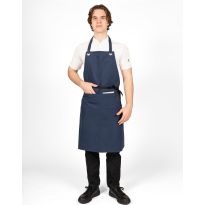Dennys Canvas Bib Apron With Pocket