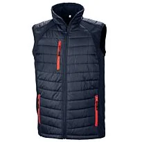 Compass padded softshell gilet