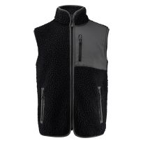 James Harvest Kingsley Sherpa Fleece Vest