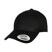 Premium curved visor snapback cap
