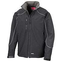 Hooded softshell jacket