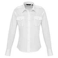 Women's long sleeve pilot shirt