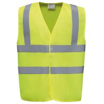 Yoko Hi-vis flame-retardant anti-static waistcoat (HVW100ASFR)
