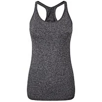 Women's TriDri seamless '3D fit' multi-sport sculpt vest with secret support