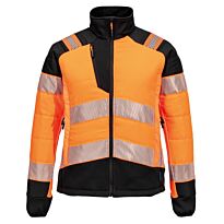 Women’s PW3 Hi-vis hybrid baffle jacket