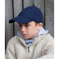 Result Headwear Junior low-profile heavy brushed cotton cap