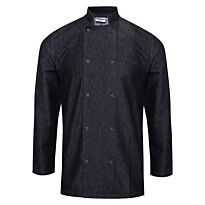 Denim chef's jacket