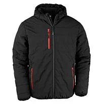 Recycled compass padded winter jacket