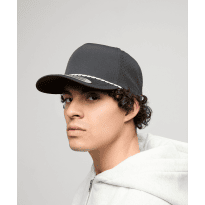 Flexfit by Yupoong YP Classics 5-panel snapback cap with perforations and braided rope