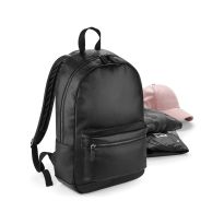 Bagbase Faux Leather Fashion Backpack