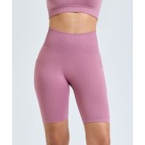 Women's TriDri® ribbed seamless 3D fit" cycle shorts"