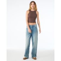 Bella Women's Micro Rib Racer Tank