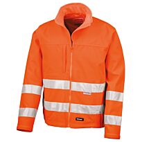 High-viz softshell jacket
