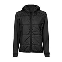 Women’s hybrid-stretch hooded jacket