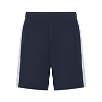 Knitted shorts with zip pockets