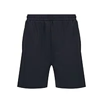 Knitted shorts with zip pockets