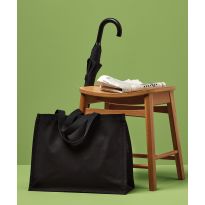 Nutshell® Recycled premium canvas stand-up shopper