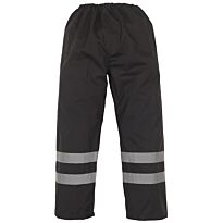 Hi-vis waterproof overtrousers