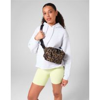 Bagbase Leopard Print Cross Body Bag