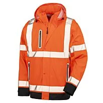 Heavy-duty prism PU safe and dry jacket with recycled backing