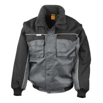 WORK-GUARD by Result Zip Sleeve Heavy Duty Jacket