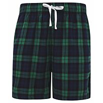 Tartan lounge shorts