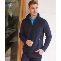 Henbury ¼ zip microfleece jacket