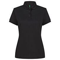 Women’s recycled polyester polo shirt