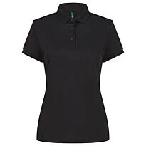 Women’s recycled polyester polo shirt