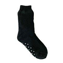 Adult sherpa socks with turndown
