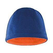 Reversible fleece skull hat