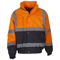 Hi-vis two-tone bomber jacket